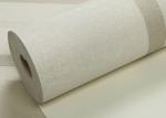 Vinyl Luxury Contemporary Striped Wallpaper for Living Rooms , Embossed Surface