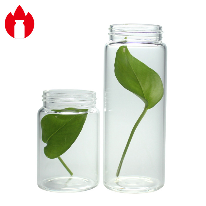 50ml To 300ml Wide Mouth Vials Glass Jar Container
