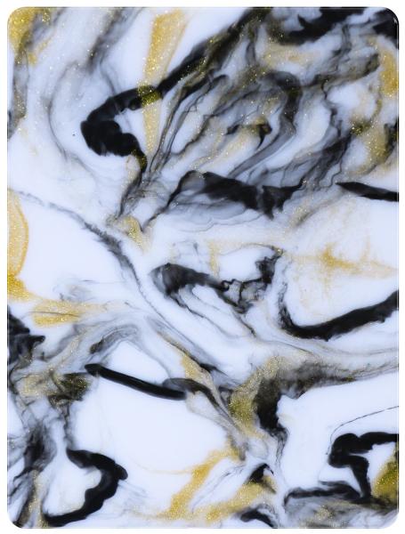 1/8 In Thick white gold high reflective enamel home furniture cast acrylic sheet