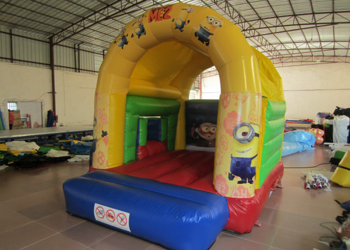 Outdoor Inflatable Jump House Silk Printing 4.2 X 4m Safe Nontoxic Customized