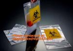 Biohazard medical specimen Zip lockk bag high quality zipper bag, Specimen