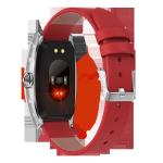 Fashionable Red Strap RTL8762CK Ladies Smart Bracelet IP68 Waterproof