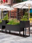 Stainless Steel Material Elegant Stainless Steel Flowerpot Customized Home