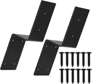 Wholesale Powder Coated Heavy Duty Open Bar Security Holder Bracket for Standard 2 X 4' Lumber from china suppliers