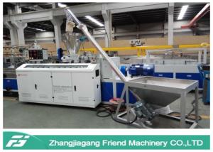 Wholesale Environmental Protection WPC Board Production Line Conical Twin Screw Extruder from china suppliers