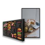 43" - 65" Outdoor Drive Thru Menu Boards 3000cd/M2 4k Advertising Digital
