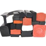Colorful Insulation Pure Silicone Foam Strip 40 Shore A