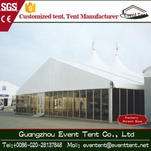 Wholesale Waterproof Sunscreen Large Outdoor Aluminum Tent With Glass Wall from china suppliers