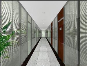 China 2.54cm Blinds Between Glass Double Glazed Windows With Blinds In Between For Office on sale