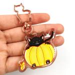 ROHS Certificate Acrylic Cute Cartoon Keychain No Deformation 20g-25g