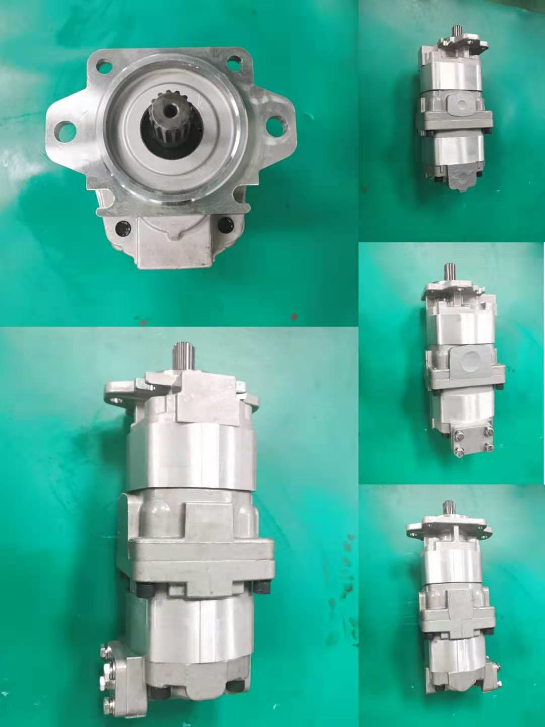 SAR 100+100 705-52-31010 Hydraulic Gear Pump Trucks HD465 HD605 WEIGHT:29.6 kgs