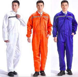 Wholesale White Plus Size Fire Resistant Workwear 100% Cotton For Coal Mine Industry from china suppliers