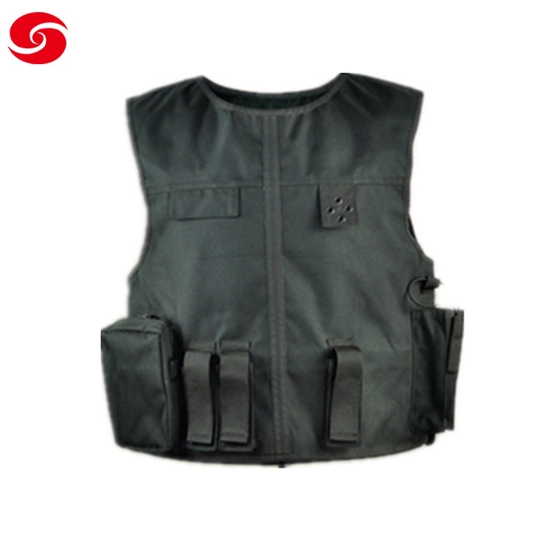 New Design Leightweight Nij Iiia Black Military Body Armor Bulletproof Ballistic Tactical Vest for Army