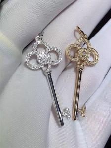 Wholesale diamonds of crown key 18kt gold with yellow gold or white gold or pink gold from china suppliers