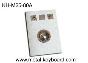 China USB Port Sealed Dust Proof Industrial Trackball Mouse , Stainless Steel Trackball Pointing Device on sale