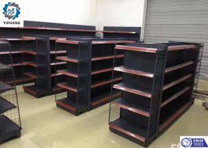 Wholesale Custom Corrosion Protection Slatwall Metal Retail Shelving 300mm Width For Store from china suppliers