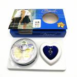 Friend Series Color Box Love Pearl Necklace Gift Box With Fashion Cage Pendant