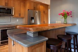 Wholesale Wild Sea Foam Stone Granite Countertops , Light Green Darker Grays Vein Granite Worktops from china suppliers