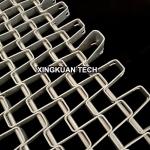 Stainless steel flat wire belting , honeycomb conveyor belt 201 304 316