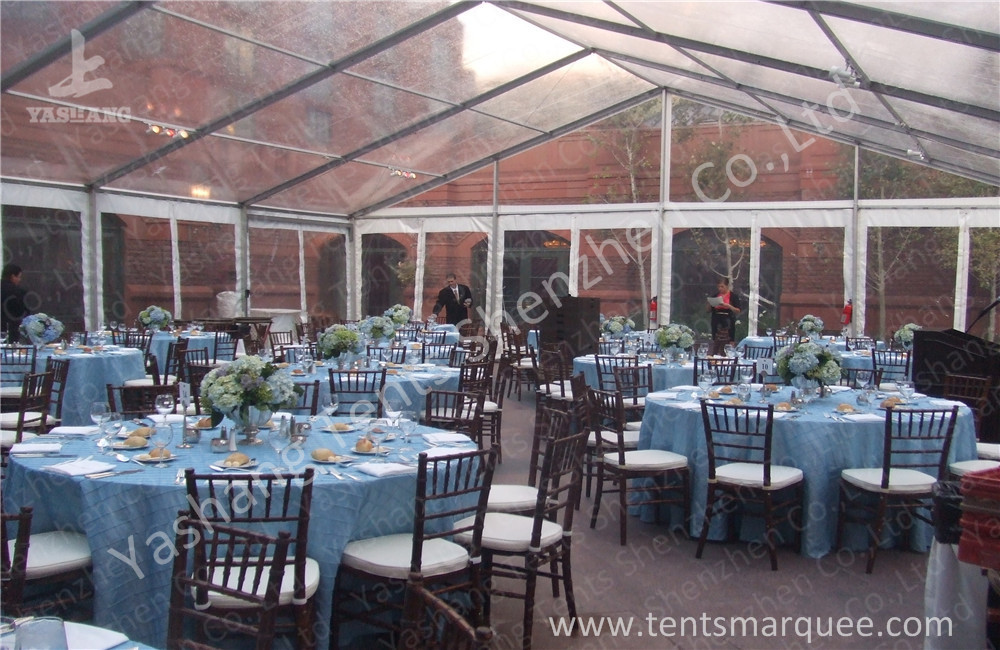 Hard Pressed Aluminium Frame Tents Outdoor With Roof Lining Decoration