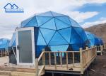 Aluminum Alloy Frame Garden Igloo Hotel Geodesic Glass Dome Tents Glamping