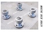 MARINE CARBON STEEL HOT-DIP GALVANIZED ROUND FLANGED DECK LEAK YBS32A CB/T3885