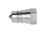 NBR Quick Attach Hydraulic Couplers , Stainless Steel Faster Hydraulic Quick