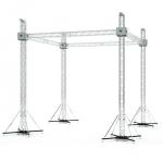 Stage Lighting Booth Aluminum Square Truss Display