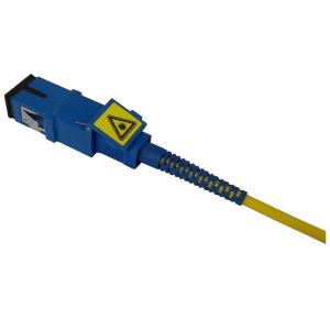 Wholesale Simplex SC Shutter Optical Fiber Adapter , Fiber Optic Ends Without Flange from china suppliers