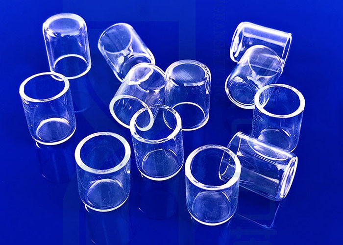 Laboratory Transparent Quartz Glass Crucible 2.2g/Cm3 Fused Silica