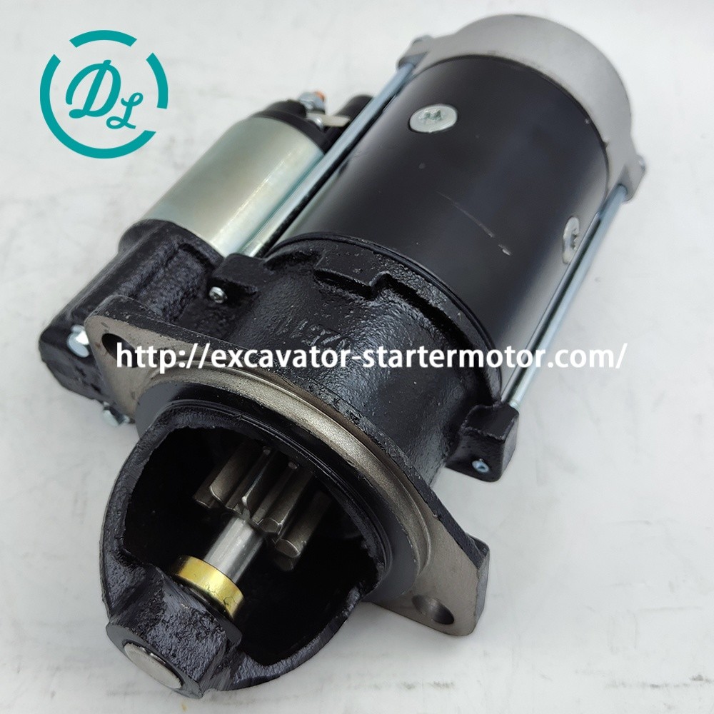 Excavator Starter Motor QDJ2511B 4102 4D35 4105 24V DC 9 Teeth
