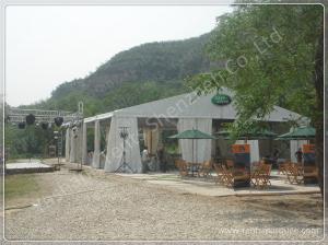 Wholesale 15X20m White Party Tent Gazebo Canopy with Fabric Sidewalls, 200 Seater Outdoor Party Canopy Tent from china suppliers