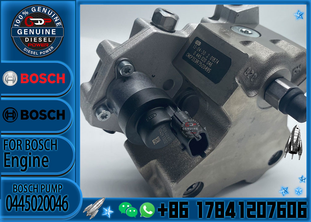 High pressure diesel injection Fuel Pump 0445020046 For ALFA ROMEO FIAT IVECO LANCIA 504095664 PEUGEOT Engine