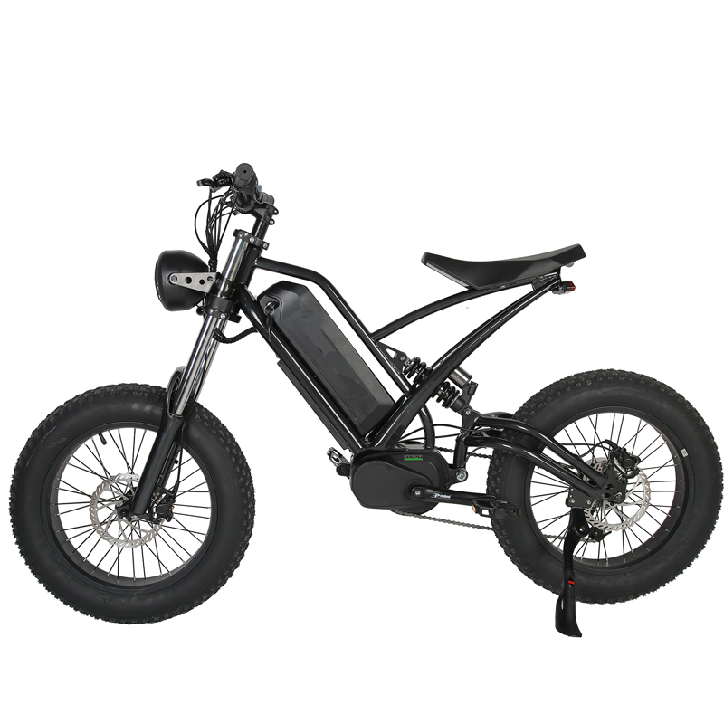 750W Motor Electric Dirt Bike for Adults Aluminum Alloy Frame Luxury Style LCD Display