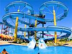 ODM Water Park Equipment Entertainment Summer Game Fiberglass Slide for Adults