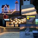 RGB 5050 Outdoor Flexible Solar Powered Strip Lights IP65 For Home Wedding
