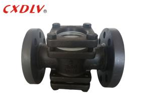 Wholesale PTFE Glasket RF Flanged Ends Straight Sight Glass High Pressure WCB Pyrex Glass from china suppliers
