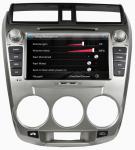 Ouchuangbo Auto Radio Stereo Multime DVD Player for Honda City 1.5L 2008-2012