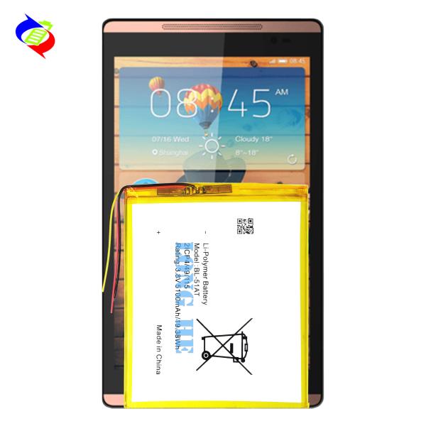 Long Lasting BL-51AT 3.8V 5100mAh Battery for DroiPad 8H H8 Mobile Phone