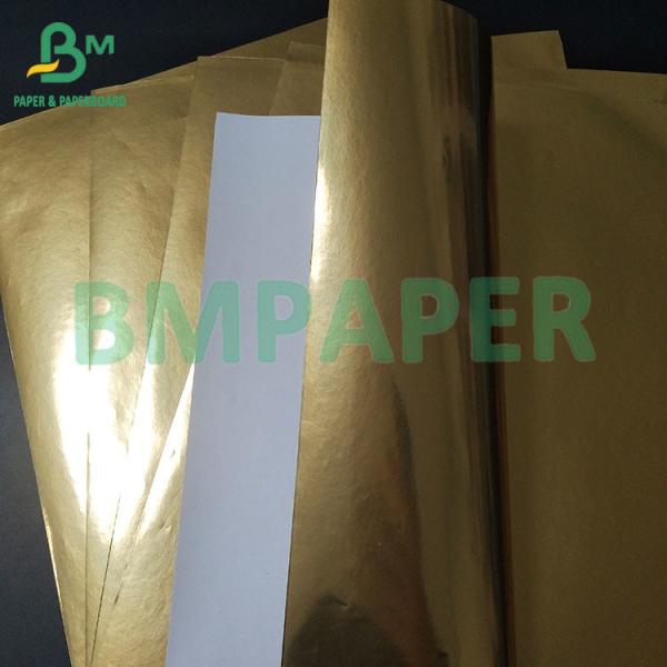 Wholesale Metallic Paper Vacuum Silver Aluminized Wet Strength Metalized Paper