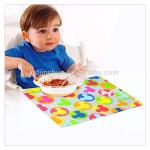 Protect Against Germs Disposable Plastic Adhesive Non slip Placemat Baby Table