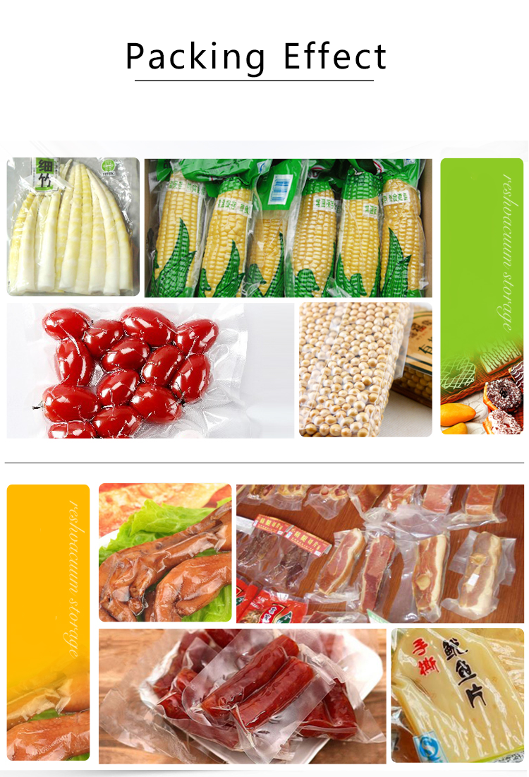 Online Support Double Chamber Packer Vacuum Packing Machine DZ Q 500/2SB for Farms