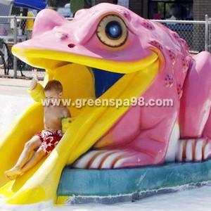 Wholesale Fiberglass Frog Water Spray Kids Water Playground Swimming Pool Water Park from china suppliers