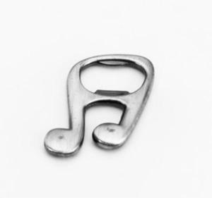 Wholesale Cool die casting 2D musical shape beer bottle opener, music instrument innovative wedding favor from china suppliers