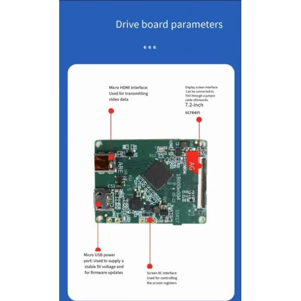 0.72 Inch Full Color Micro Oled Screen 4k Oled Microdisplay 1920*1200