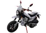 125cc / 150cc 4 Stroke Gas Dirt Bikes White Plastic Body Black Alloy Wheel