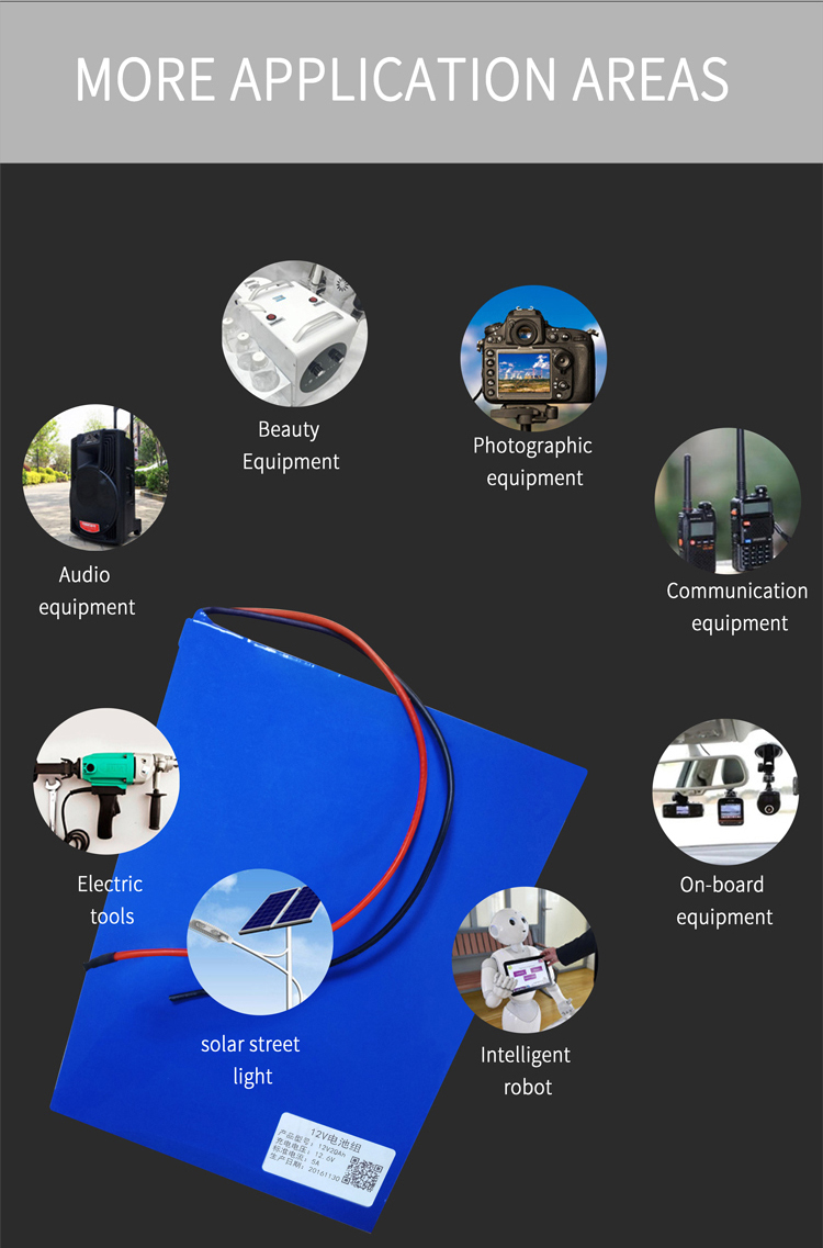 12V 20AH 18650 Lithium Battery Pack Solar Street Light Toy Cylinder Lithium Ion Car Battery
