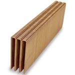 18 Gauge Galvanized Upholstery Industrial Staples L Series 1 Inch For Cabinet