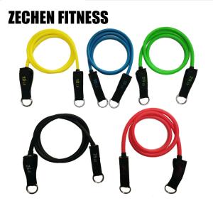 Wholesale TPE 11pcs Resistance Bands Set Fitness Home Loop 1.2m Body Sport Resistance Tube Kit from china suppliers