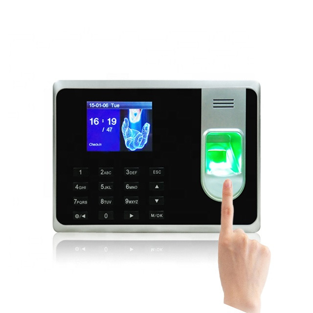 TCP/IP Smart Attendance Clock Employee Recording Device Electronic Machine Biometric Finger Print Time Attendance-T8